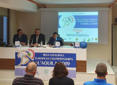 Goalball. Presentati a L'Aquila gli Europei (27 ottobre - 3 novembre)