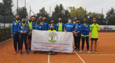 TENNIS NON VEDENTI .- ACSD Arcobaleno fa pratica al primo evento dimostrativo...