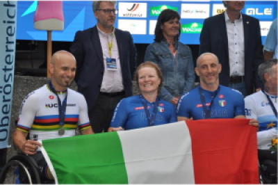 CICLISMO – Federico Mestroni  Medaglia d'Argento nel Team Relay agli Eu...