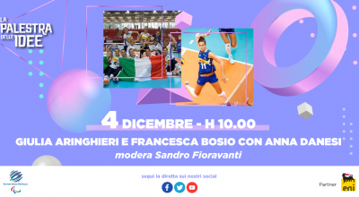 Sitting volley e pallavolo protagoniste alla Palestra delle Idee