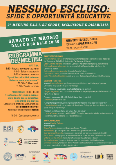 Nessuno Escluso: Sfide e Opportunità Educative, Napoli 17 maggio 2025