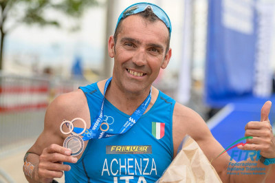 Mondiali di paratriathlon. Achenza medaglia di bronzo a Losanna
