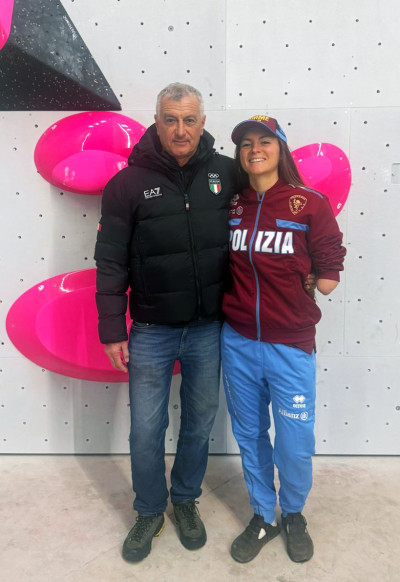 Arrampicata sportiva: Lucia Capovilla entra nelle Fiamme Oro