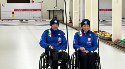 Curling in carrozzina: terzo posto per Bertò-Ioriatti al Torneo Intern...