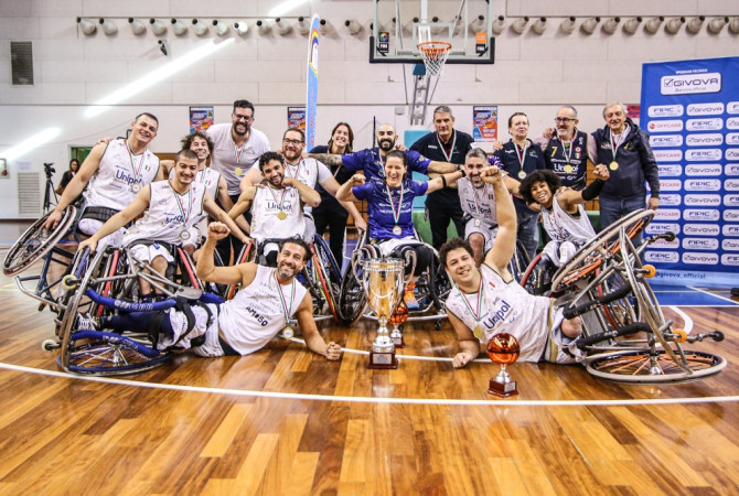 Basket in carrozzina: la Briantea si aggiudica la Supercoppa Italia 