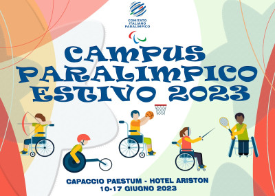 Campus Paralimpico Estivo 2023, Paestum (Sa) 10-17 giugno 2023