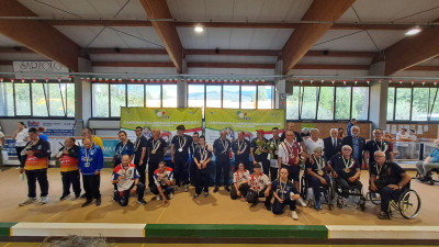 Bocce: a Sesto Fiorentino assegnati i titoli italiani DIR, Sitting e Standing
