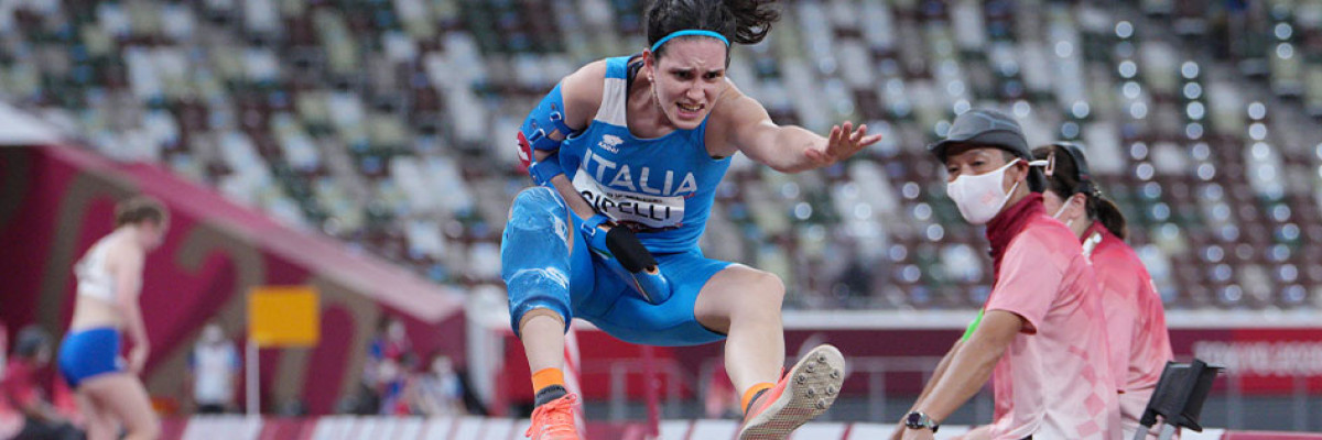 Francesca Cipelli in gara Francesca Cipelli in gara