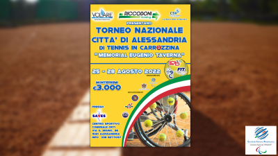 TENNIS in CARROZZINA: 6° TORNEO NAZIONALE “CITTA' DI ALESSANDR...