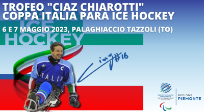 La Coppa Italia di Para Ice Hocey torna a Torino