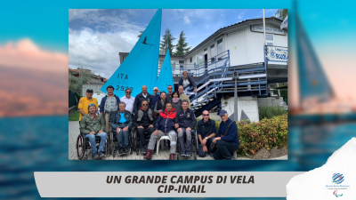 Un grande Campus di vela CIP-INAIL