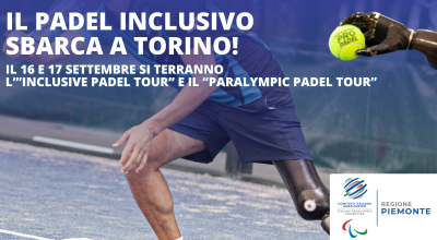Inclusive Padel Tour: a Torino l'evento dedicato allo sport del momento