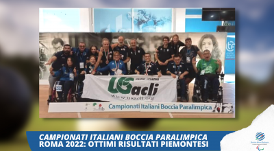 Campionati Italiani di boccia paralimpica: ottimi risultati per i piemontesi