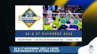 DiaSorin Cup 2022: la più importante manifestazione di Sitting Volley ...