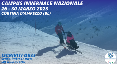 Campus Invernale Cortina 2023: partecipa anche tu!