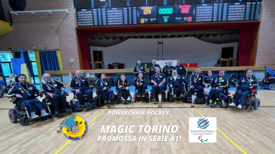 POWERCHAIR HOCKEY: Magic Torino in Serie A1 - L'intervista alla presidente Ma...