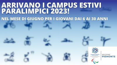 Tornano i Campus di avviamento agli Sport Estivi Paralimpici