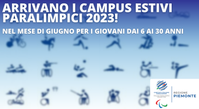 Tornano i Campus di avviamento agli Sport Estivi Paralimpici