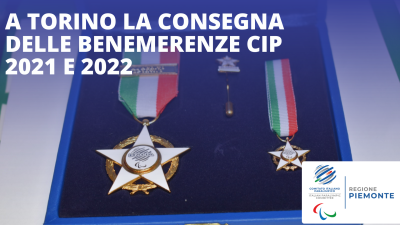 La consegna delle Benemerenze CIP 2021 e 2022