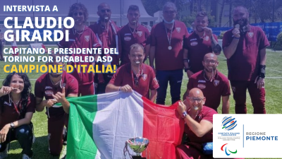 Il Torino For Disabled è Campione d'Italia