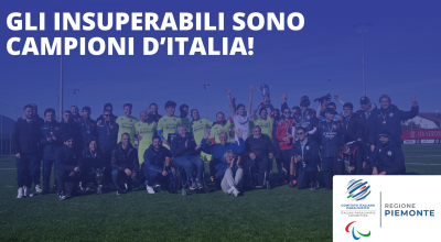 Gli insuperabili sono campioni d'Italia