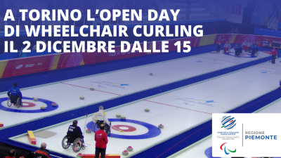 A Torino l'open day di Wheelchair Curling