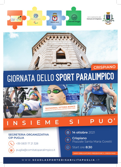 COMUNICATO STAMPA: Giornata dello Sport Paralimpico Insieme si pu&ograv...