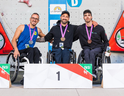 Arrampicata sportiva: grande successo al Campionato Italiano Para Climbing