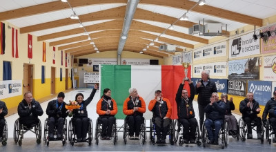 Curling in carrozzina: la Disval è campione d'Italia