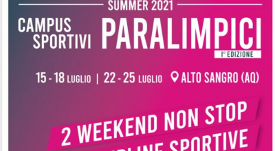 Luglio è il mese del Campus Sportivo Estivo Paralimpico a Roccaraso e ...