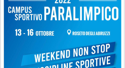 A Roseto degli Abruzzi porte spalancate al Campus Sportivo Paralimpico dal 13...