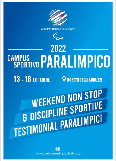 A Roseto degli Abruzzi porte spalancate al Campus Sportivo Paralimpico dal 13...