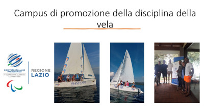 Campus di promozione della disciplina della Vela