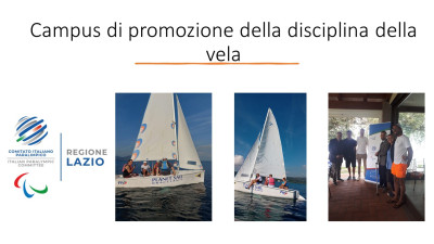 Campus di promozione della disciplina della Vela