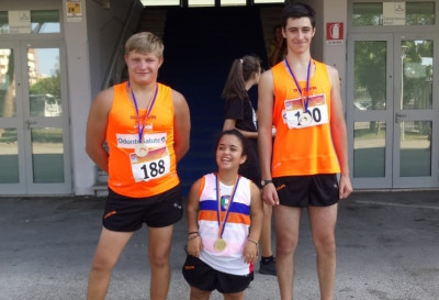22° Campionato di Atletica leggera, 3 atleti della Nai sul podio