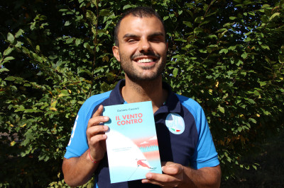 Daniele Cassioli con 'il vento contro' al Salone del Libro di Torino
