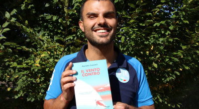 Daniele Cassioli con 'il vento contro' al Salone del Libro di Torino