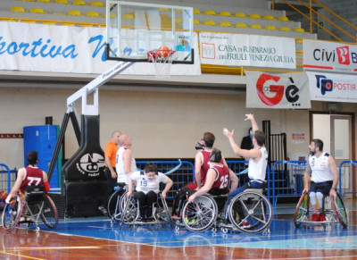 BASKET IN CARROZZINA – Vince la Castelvecchio sul Padova