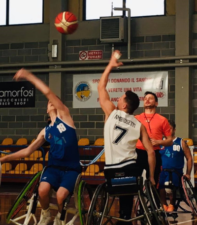 BASKET IN CARROZZINA - Castelvecchio Polisportiva Nordest vincente in serie B