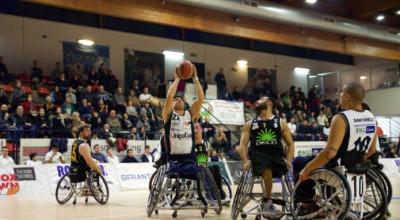 Basket in carrozzina: sabato 2 dicembre, la 5^ giornata di andata in serie A