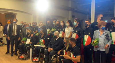 CERIMONIA - Premiati dalla Regione gli Atleti Paralimpici e Olimpici con lo s...