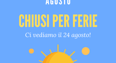 Chiusa estiva 2026