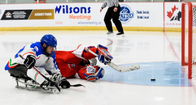 Para Ice Hockey Cup, l’Italia si arrende di misura alla Repubblica Ceca