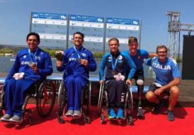 Mondiali di Paracanoa. Chiusura con il bronzo, quello di Ciustea nel VL2