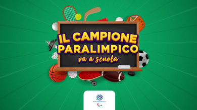 IL CAMPIONE PARALIMPICO VA A SCUOLA 