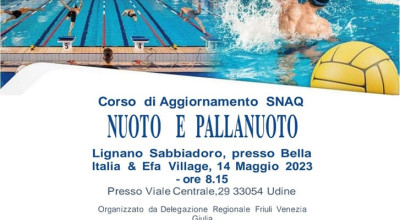 NUOTO E PALLANUOTO - Corso di Aggiornamento SNAQ 