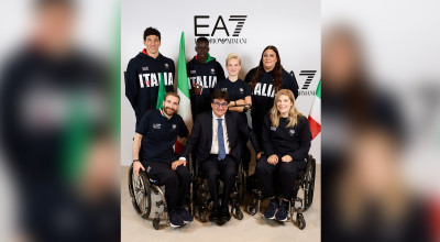 Presentata la divisa della Squadra azzurra ai Giochi Paralimpici di Parigi 20...