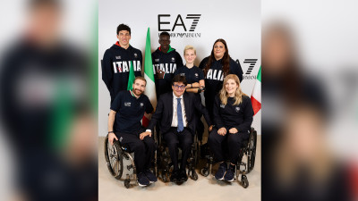 Presentata la divisa della Squadra azzurra ai Giochi Paralimpici di Parigi 20...