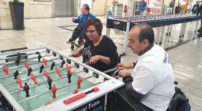 A Oristano il Calcio Balilla Paralimpico spopola