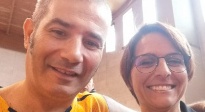 La presidente CIP Sardegna Cristina Sanna agli Italiani FISDIR di Basket a Vi...